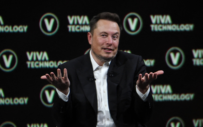 Elon Musk podczas wydarzenia Viva Technology