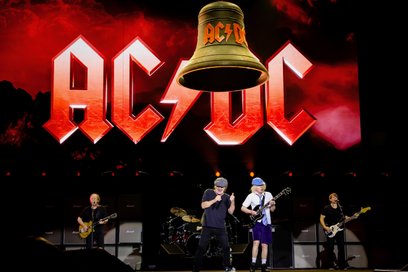 AC/DC AD 2025 - Brian Johnson i Angus Young na pierwszym planie