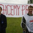 Protest pracowników SEWS Polska, maj 2009 r.