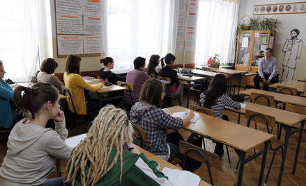 Lekcja religii w warszawskim liceum (zdjęcie z 2010 r.)