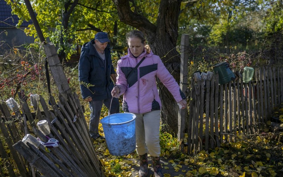 Okupowany Chersoń pozbawiony prądu