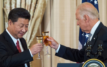 Rok 2015. Xi Jinping i Joe Biden (jako wiceprezydent)