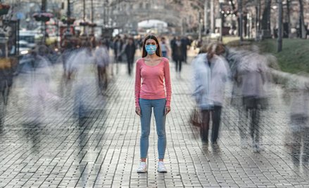 Koronawirus: kara za brak maseczki wzrośnie dwukrotnie