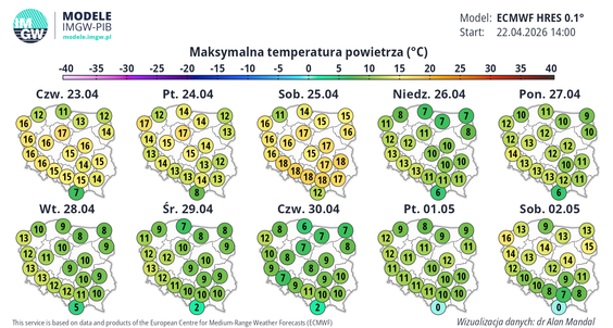 W niedzielę nadejdzie ochłodzenie
