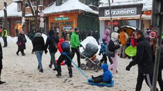 Zakopane przyciąga zimą dorosłych i dzieci