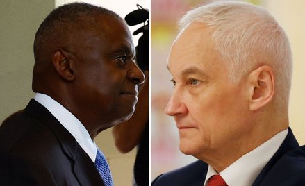 Lloyd Austin i Andriej Biełousow