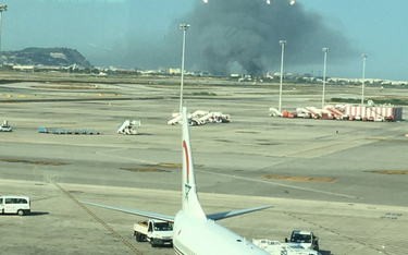 Barcelona: Pożar przy lotnisku El Prat ugaszony