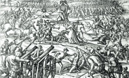 Muszkiet, rapier i krzyż