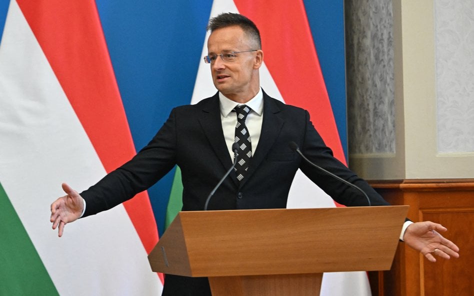 Minister spraw zagranicznych i handlu Węgier Péter Szijjártó