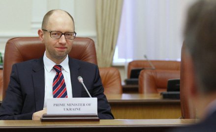 Z koalicji wycofał się Front Ludowy premiera Arsenija Jaceniuka (na zdjęciu)