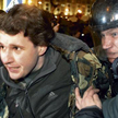 W Moskwie (zdjęcie) i Petersburgu doszło do starć demonstrantów z policją.