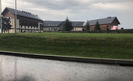 Deszcz górą. Zmiana planów w Arłamowie