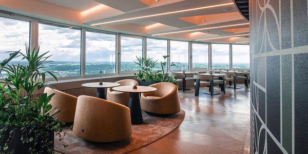 One of the highest restaurants in Europe is open again. It's a fresh  attraction of Lithuania