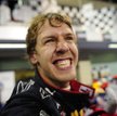 Szczęśliwy Vettel na mecie GP Abu Zabi