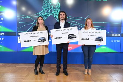 Laureaci głównych nagród w Parkiet Challenge