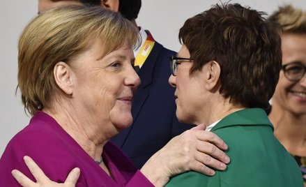Angela Merkel i Annegret Kramp-Karrenbauer