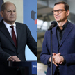 Olaf Scholz i Mateusz Morawiecki
