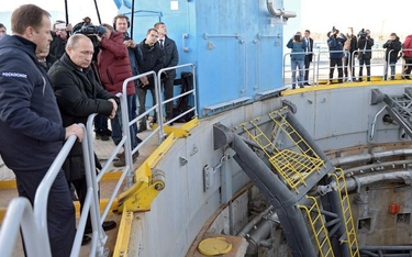 Putin wizytuje kosmodrom