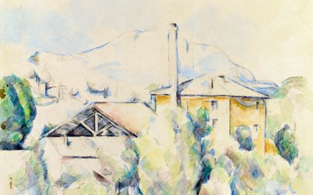 Paul Cezanne, "Der Gipsofen", 1890-1894