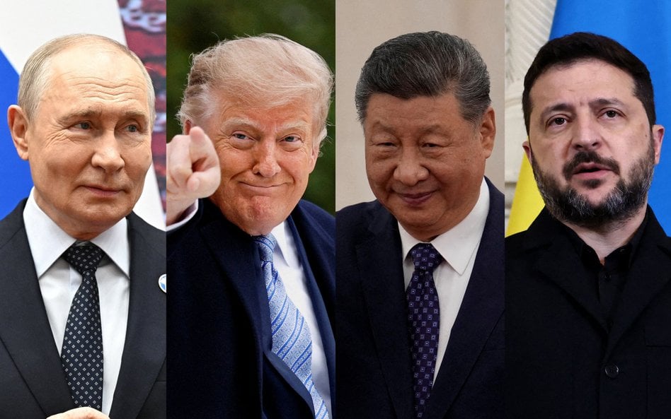 Władimir Putin miał zaproponować Donaldowi Trumpowi szczyt z udziałem Xi Jinpinga, na który Wołodymy