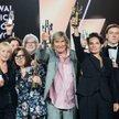 Laureaci ubiegłorocznego Festiwalu Polskich Filmów Fabularnych w Gdyni. W środku Agnieszka Smoczyńsk