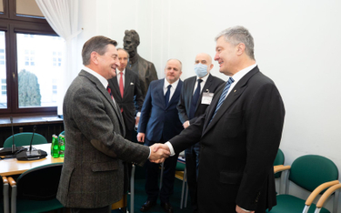 Podczas pobytu w Warszawie Poroszenko spotkał się m.in. z przewodniczącym sejmowej Komisji Spraw Zag