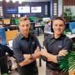 Tom Kucharski (z prawej) i Michał Niwiński stworzyli technologię, która pomaga zarządzać projektami.