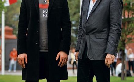 Leszek Możdżer i Jan A.P. Kaczmarek twórcy koncertu w MPW