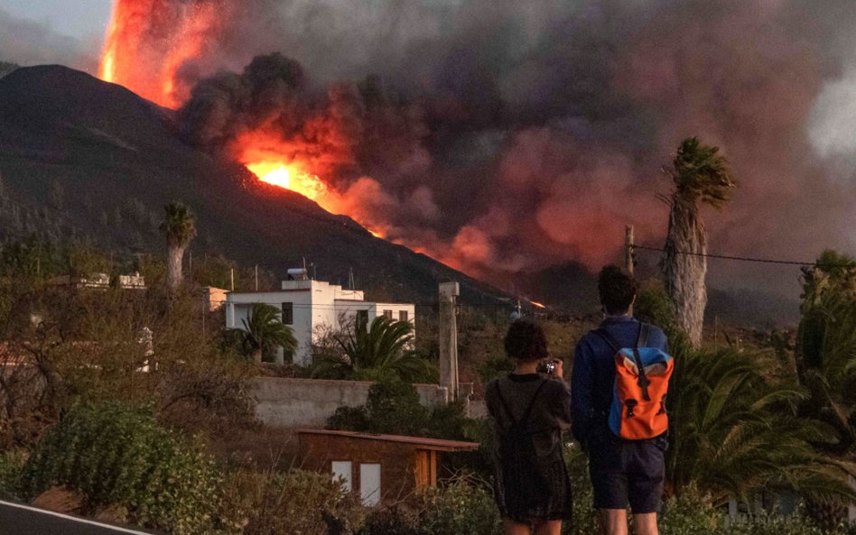 Erupcja wulkanu na wyspie La Palma