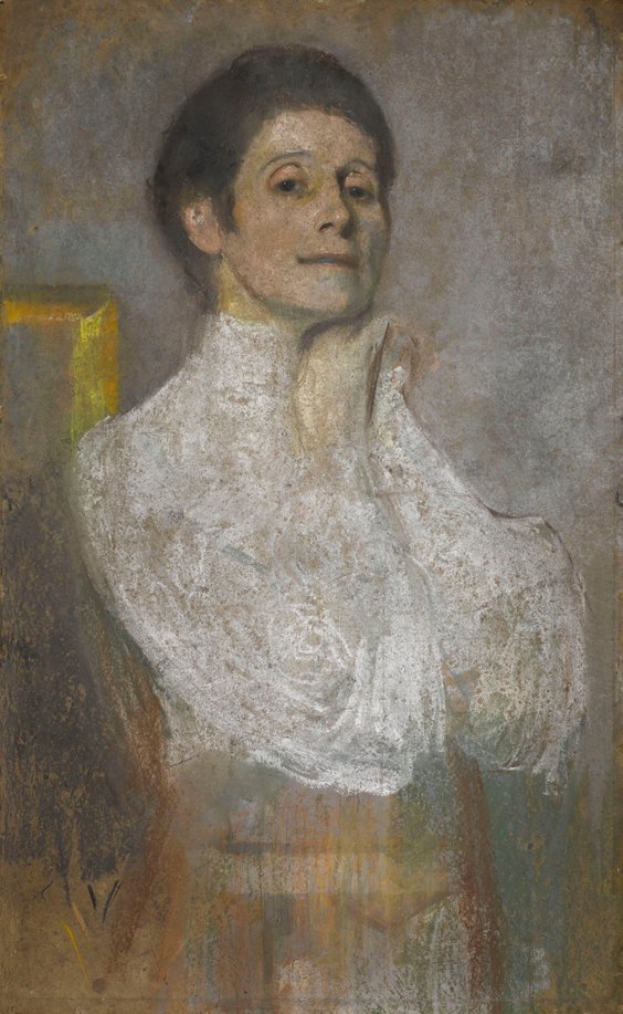 Olga Boznańska Autoportret, ok. 1906