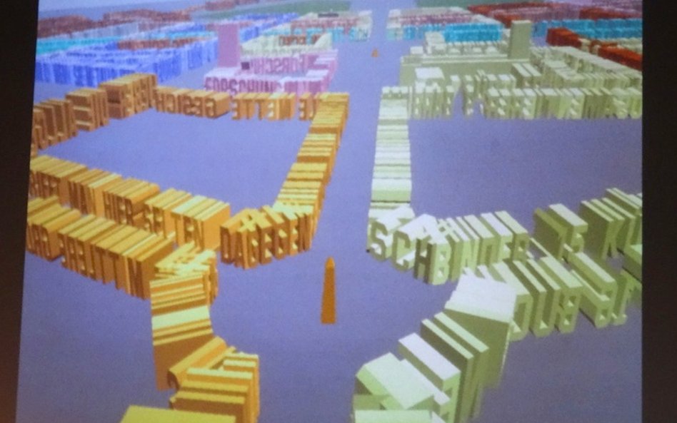 Jeden z cyfrowych projektów Jeffreya Shawa