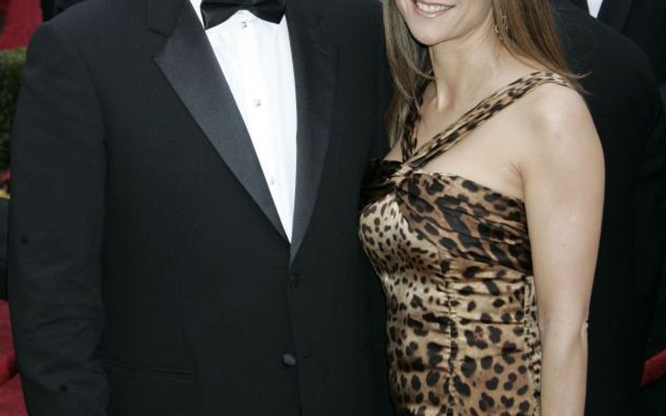 John Travolta z żoną Kelly Preston