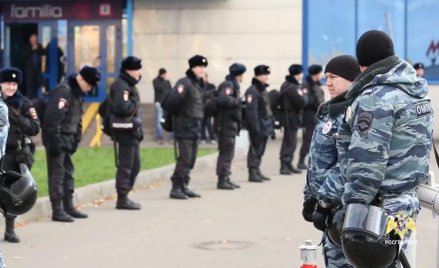 Żołnierze rosyjskie Gwardii Nardowej