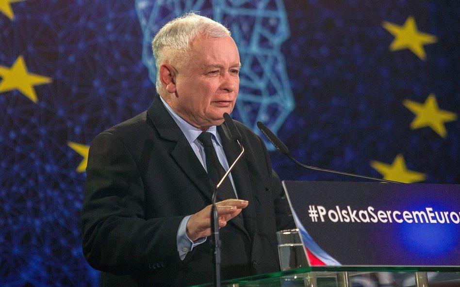 Prezes PiS Jarosław Kaczyński