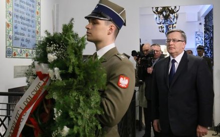 Prezydent Bronisław Komorowski