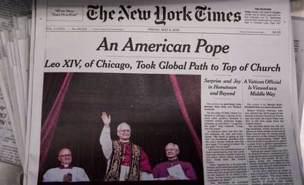 „New York Times” nazwał Leona XIV „amerykańskim papieżem”