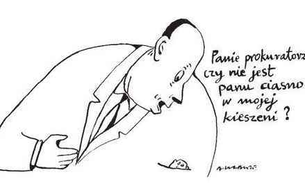 Komentarz rysunkowy. Panie prokuratorze