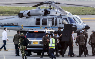 Kolumbia. Ostrzelano helikopter, którym leciał prezydent