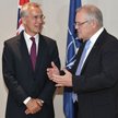 Sekretarz generalny NATO, Jens Stoltenberg i premier Australii Scott Morrison