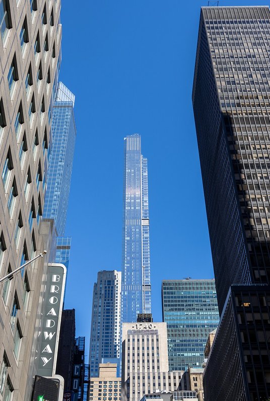 Central Park Tower w Nowym Jorku - obecnie najwyższy budynek mieszkalny na świecie.