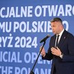 Prezes PKOl Radosław Piesiewicz przemawia podczas otwarcia Domu Polskiego w Paryżu, 26 b