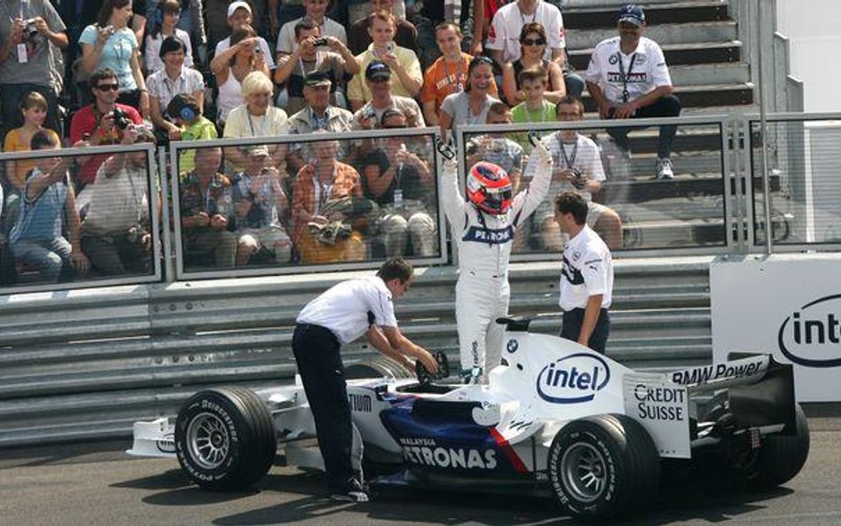 Pokazowa impreza zespołu Formuły 1 BMW Sauber Pit Lane Park