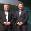 Zarząd NetWorks! (od lewej) Leszek Lis i Andrzej Drzewiecki