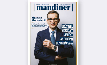 Okładka węgierskiego tygodnika z Mateuszem Morawieckim