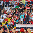 Donald Trump na wiecu poparcia dla republikańskiego senatora z Florydy Marca Rubio w Miami 6 listopa