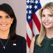 Nikki Haley (L), Ivanka Trump (R)