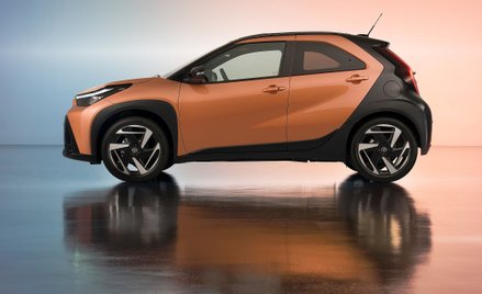 Nowa Toyota Aygo X ma nowy design i po raz pierwszy napęd hybrydowy