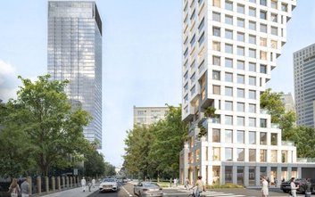 Wieżowiec przy Twardej 7 ma mieć charakterystyczne wcięcie, dzięki któremu sąsiedmi budynek ma być d