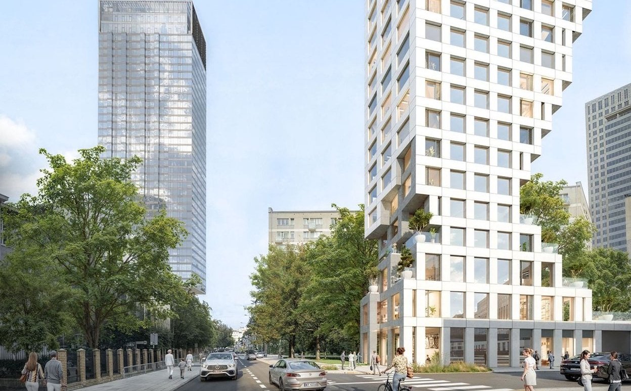 Krok w strony budowy wieżowca przy Twardej 7. Będzie wąski, wysoki i podcięty