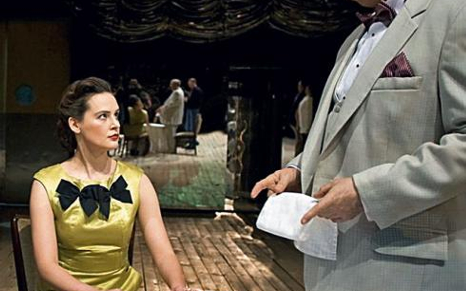Agnieszka Podsiadlik (Liza) i Jerzy Senator (Walter)